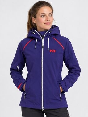 Helly Hansen Odin Purple Hooded Jacket Size M - Perfect Condition